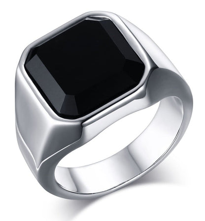 Blackstone Stainless Steel Ring【TR2763】