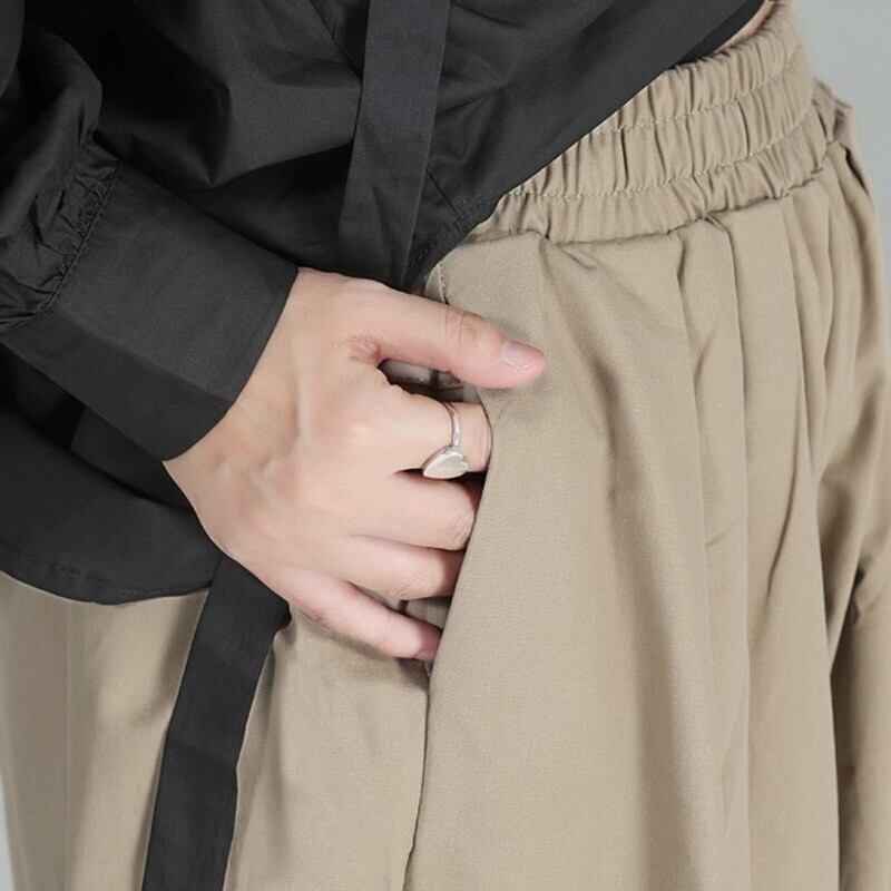 Barrel Plain Pants【TR3199】