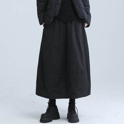 Balloon Drawstring Skirt【TR3154】
