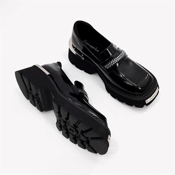 Leather Loafers Shoes【TR3393】