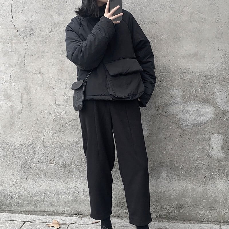 Asymmtry Big-Pocket Jacket【TR3251】