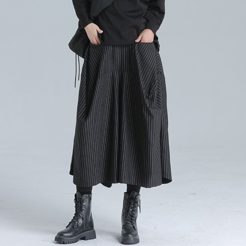 Cropped Stripe Pants【TR3212】