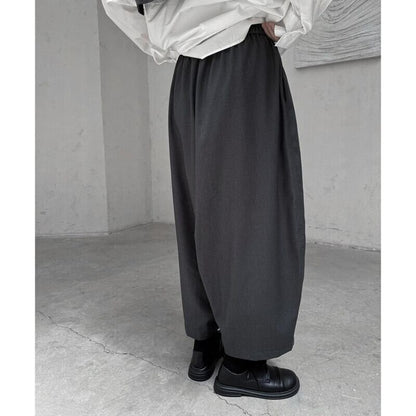 Barrel Simple Casual Pants【TR3208】
