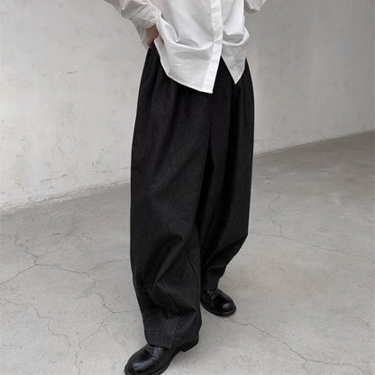 Wide-Leg High-Waist Pants【TR3226】