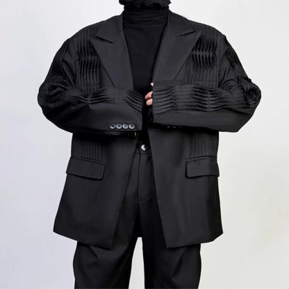 Pleated Structure Jacket【TR3365】