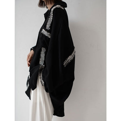 〈Unisex〉Irregular Loose Shirt【TR3035】