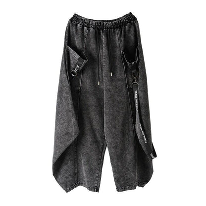 〈Unisex〉Pocket Denim Wide Pants【TR3036】