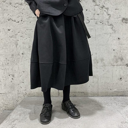 Balloon Tiered Skirt【TR3178】