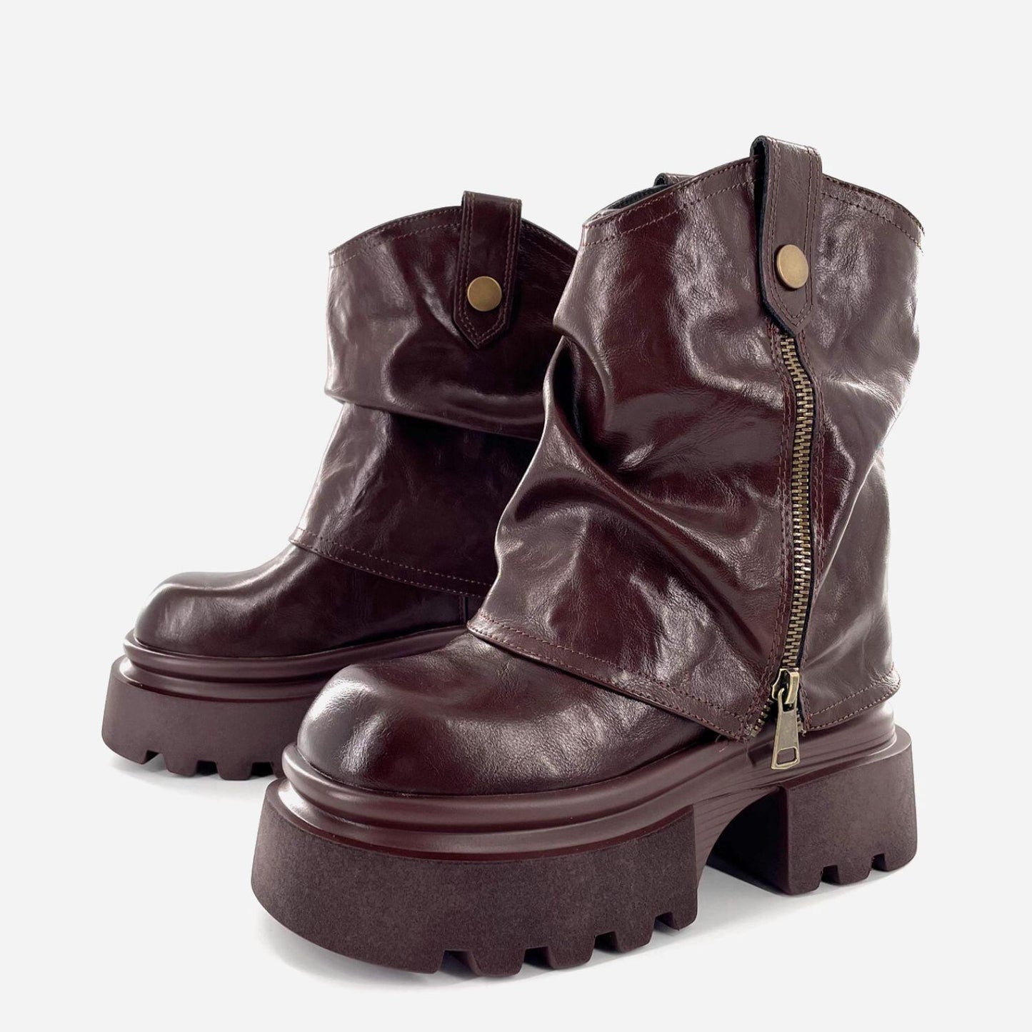 Loose Fit Short Boots【TR3380】