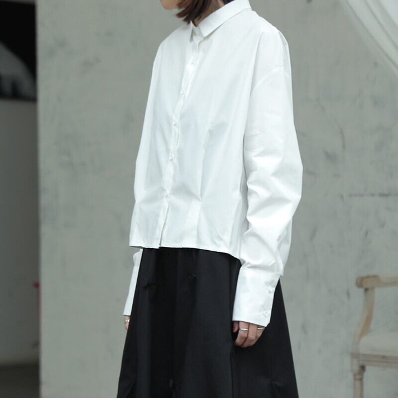 Side-Tac Basic Collared Shirt【TR3102】