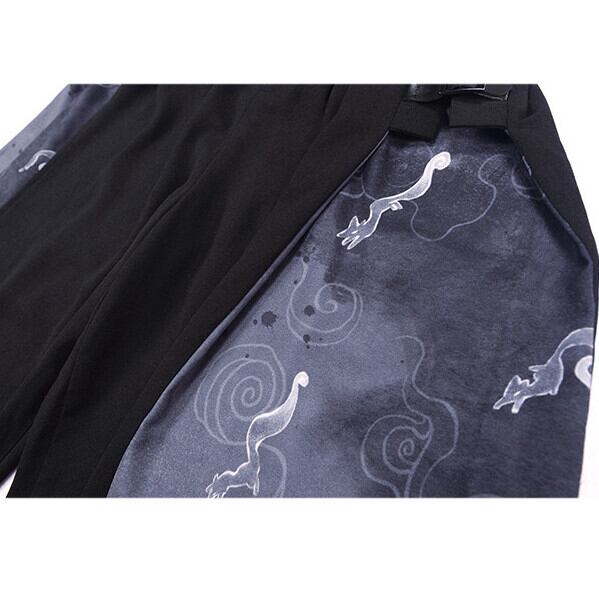 〈Unisex〉Patchwork Wide Pants【TR1168】