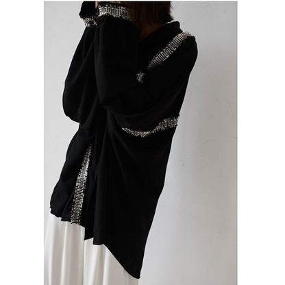 〈Unisex〉Irregular Loose Shirt【TR3035】