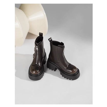 Metal Belt Martin Boots【TR3389】
