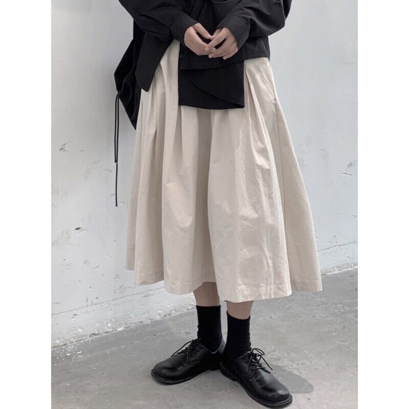A-Line High-Waist Skirt【TR3164】