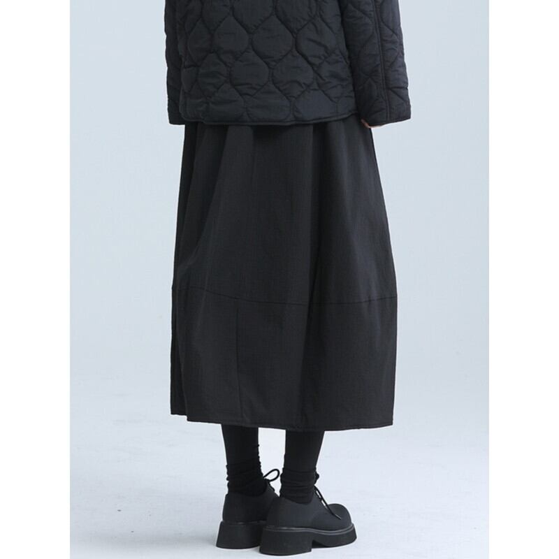 Balloon Drawstring Skirt【TR3154】