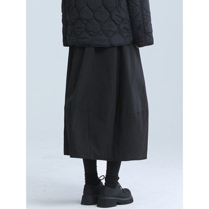 Balloon Drawstring Skirt【TR3154】