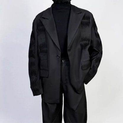 Pleated Structure Jacket【TR3365】