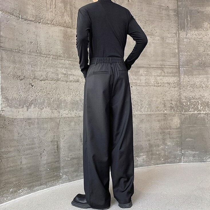 Layered Waist Wide Pants【TR3304】
