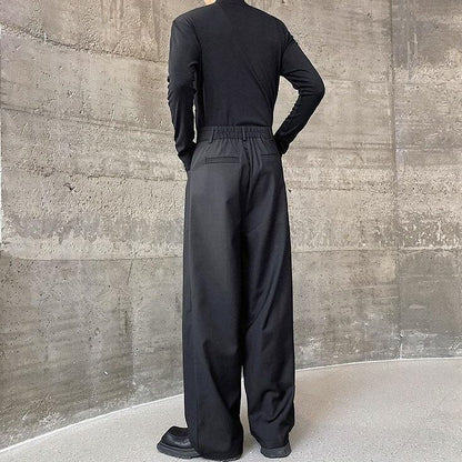 Layered Waist Wide Pants【TR3304】