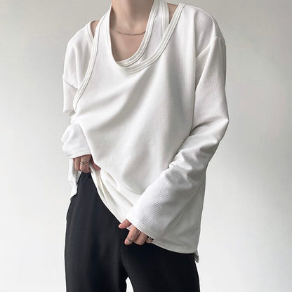 Layered Nichi Cutsew Shirt【TR1442】