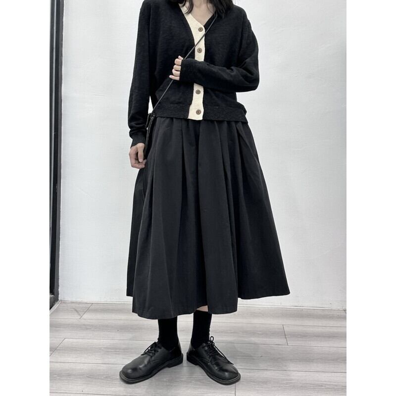 A-Line Simple Skirt【TR3159】