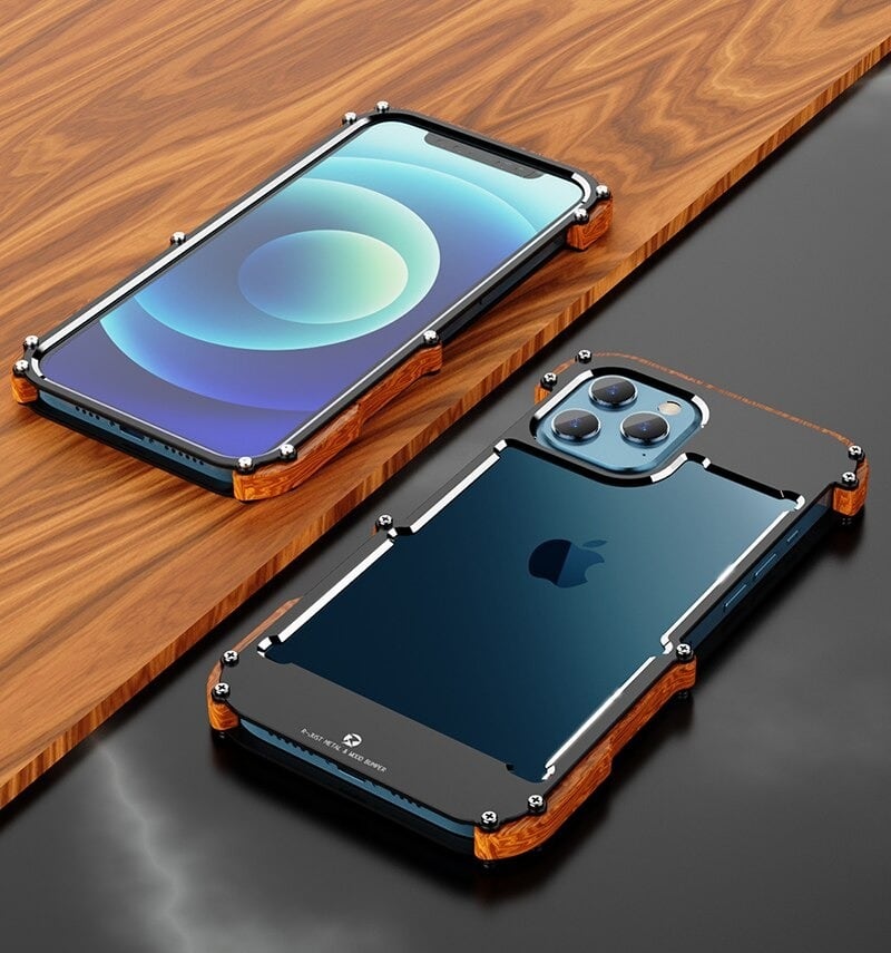 Bumper Case - Wood × Aluminum【TR0160】