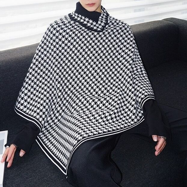 Staggered Cloak Shirt【TR1134】