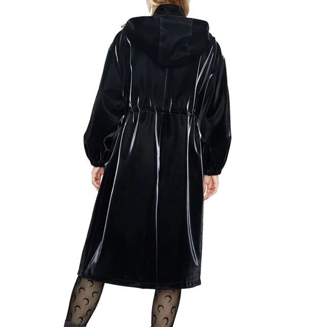 〈Unisex〉Patent Leather Windbreaker【TR1178】