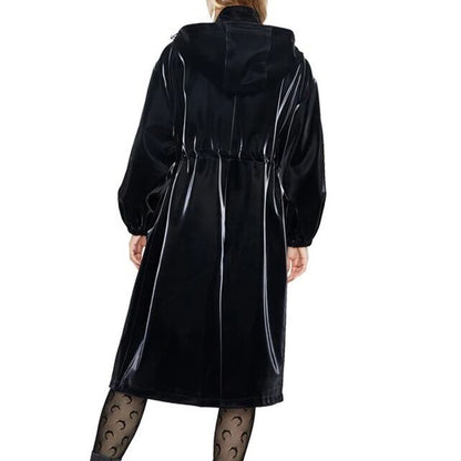 〈Unisex〉Patent Leather Windbreaker【TR1178】