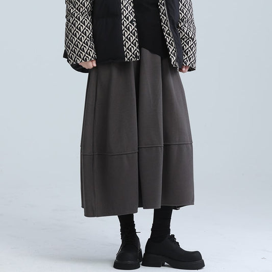Tiered A-Line Simple Skirt【TR3169】