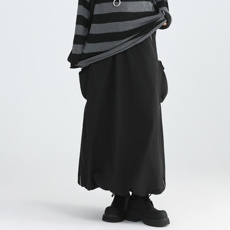 Side-Line Balloon Skirt【TR3188】