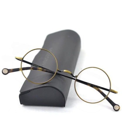 Vintage Round Metal Frame Glasses【TR2569】