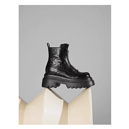 Front Zipper Martin Boots【TR3385】