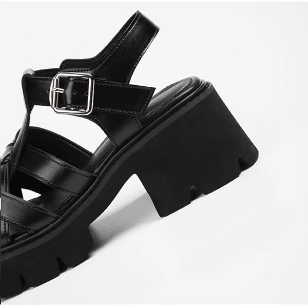 Retro Braided Roman Sandal【TR3414】