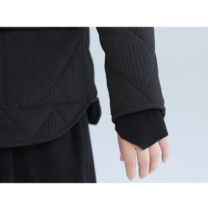 No-Collar Diamond Jacket【TR3252】