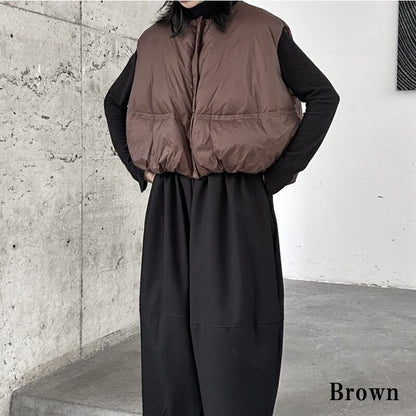 Quilting Balloon Jacket Vest【TR3237】