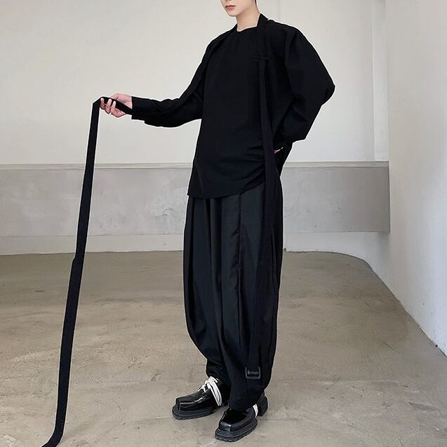 Leisurely Wide-Leg Pants【TR2489】