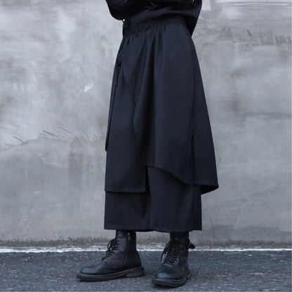 Wrap Design Ankle Pants【TR3308】