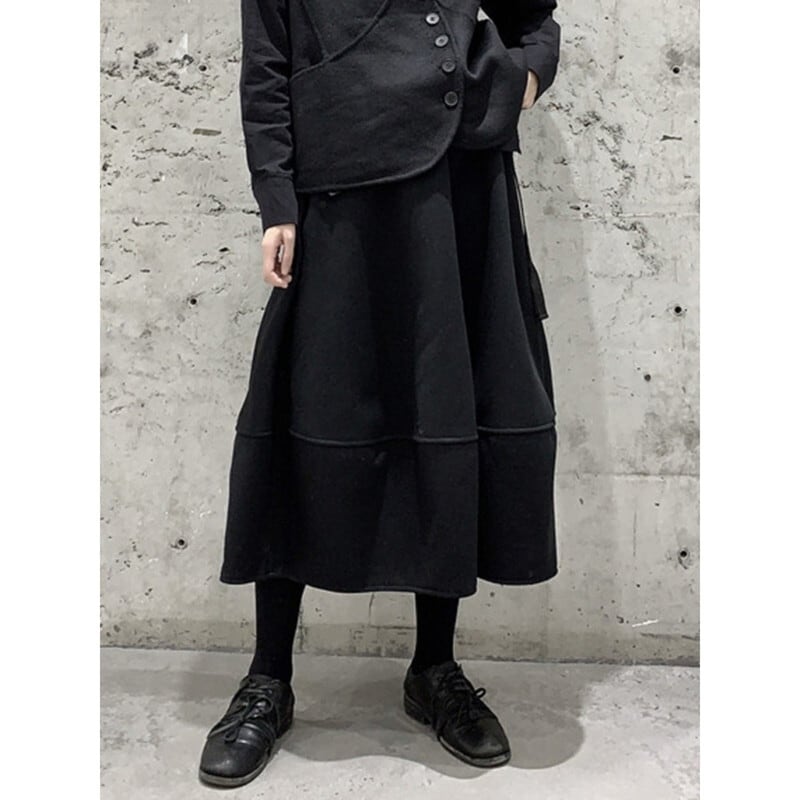 Fluffily A-Line Skirt【TR3157】