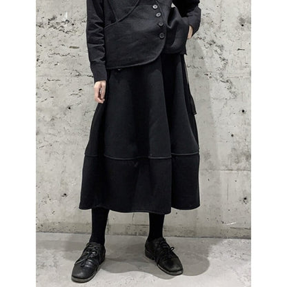 Fluffily A-Line Skirt【TR3157】