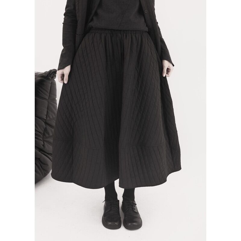 Quilting Crumply Skirt【TR3158】