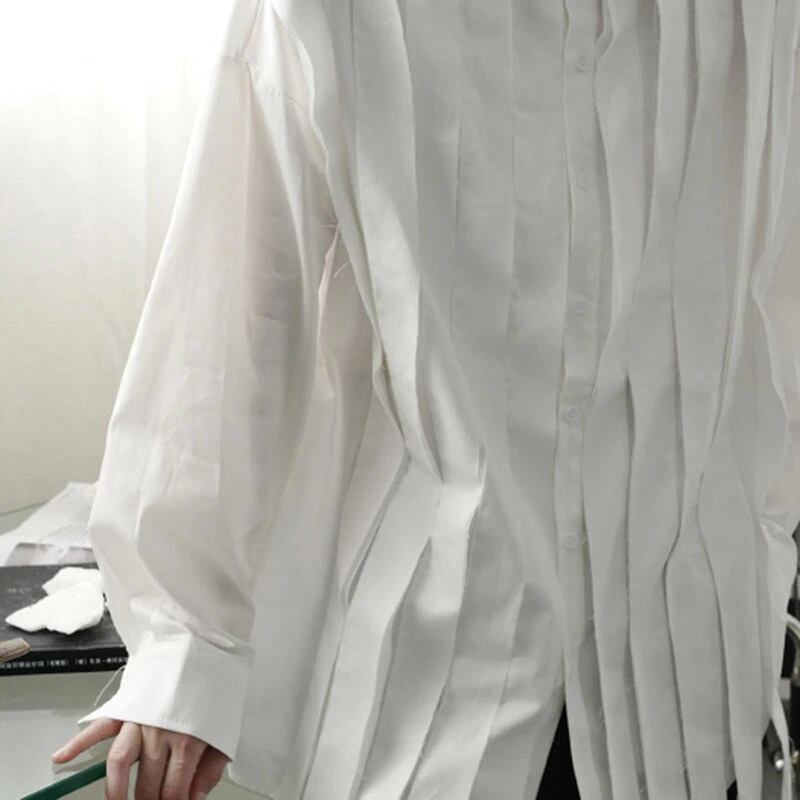 Tassel White Chick Shirt【TR0238】