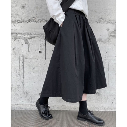 A-Line High-Waist Skirt【TR3164】