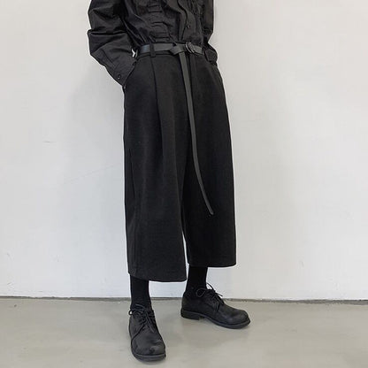 Cropped Semi-wide Pants【TR3292】
