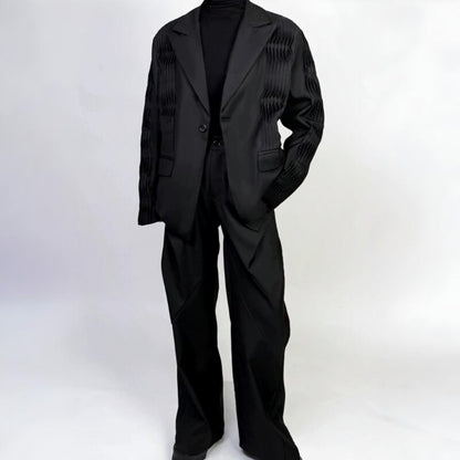Pleated Structure Jacket【TR3365】