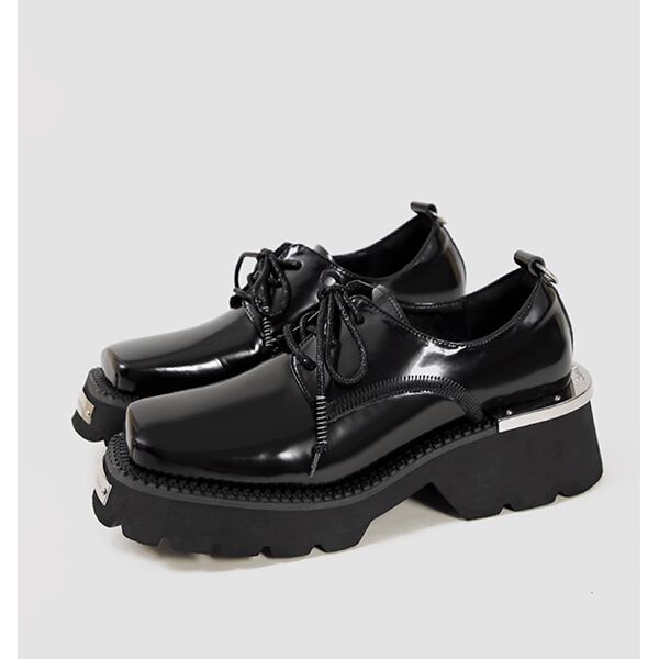 Square Toe Derby Shoes【TR3392】