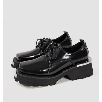 Square Toe Derby Shoes【TR3392】