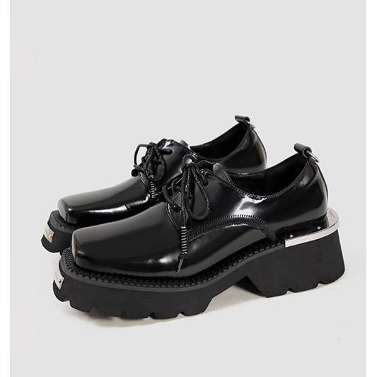Square Toe Derby Shoes【TR3392】