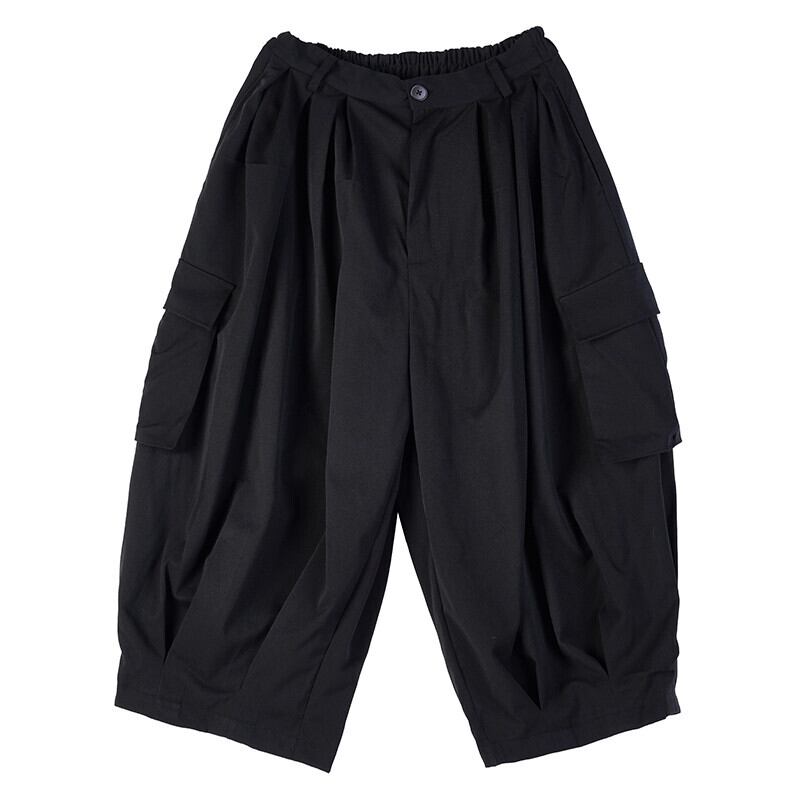 Cropped Balloon Cargo Pants【TR3306】