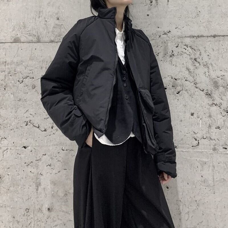 Simple Stand-Collar Jacket【TR3254】